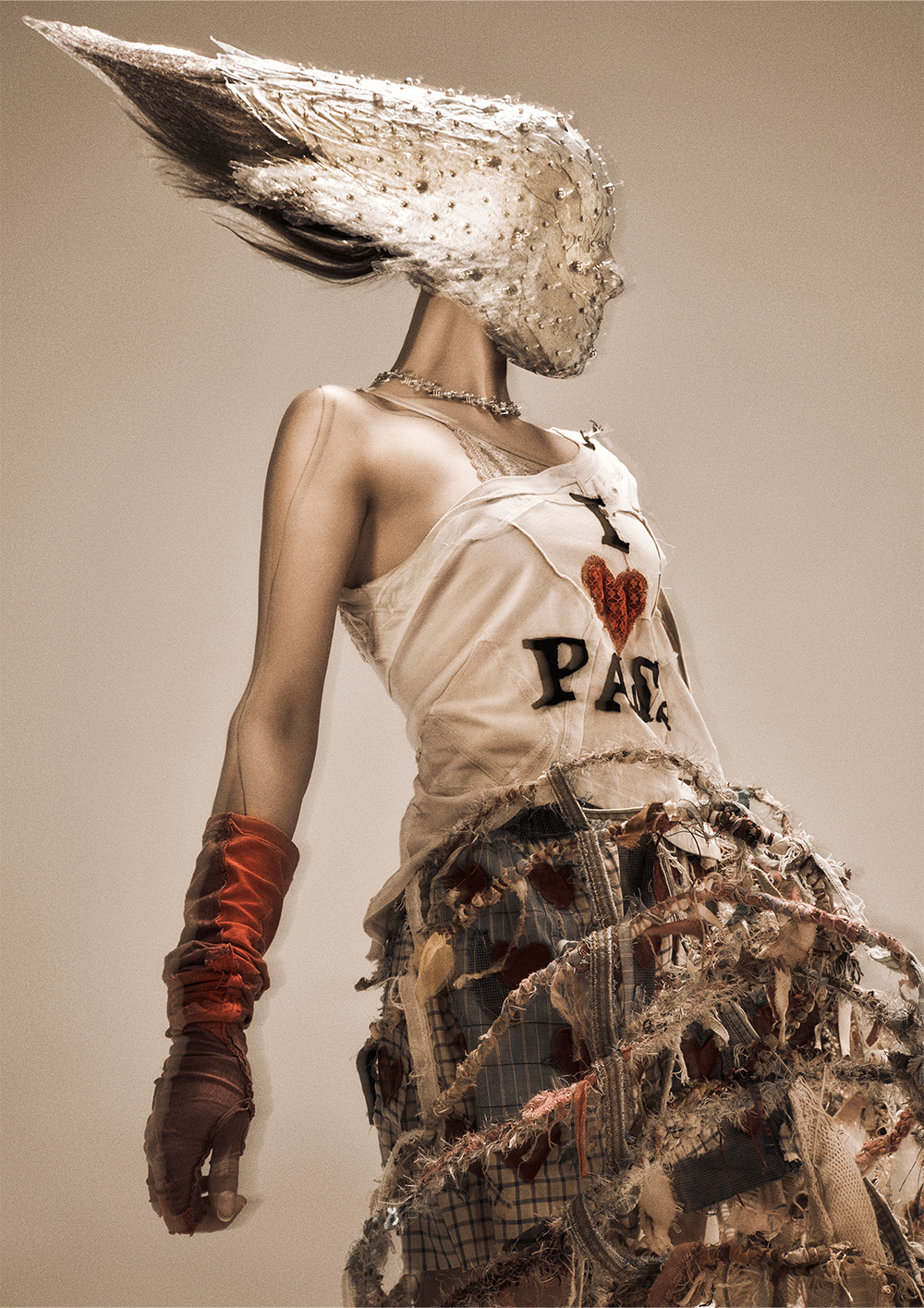 Sculptured Head Piece – Benjamin Martin – Jewellery Box Collection